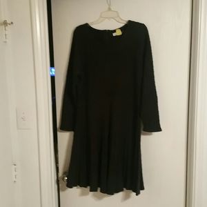 Beautiful Dark Grey Sweater Dress